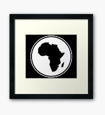 CRADLE CONTINENT Framed Print