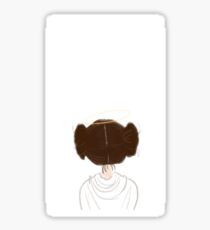 princess leia Sticker