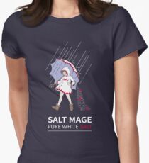 Pure White Salt Mage Women's Fitted T-Shirt
