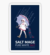 Pure White Salt Mage Sticker
