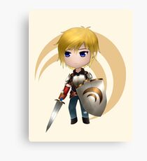 Jaune Canvas Print