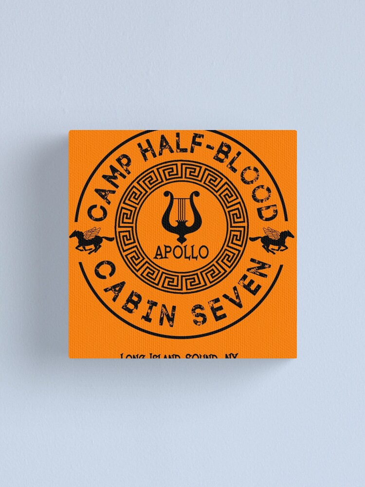 Percy Jackson Camp Half Blood Cabin Seven Apollo Canvas