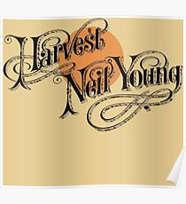 Neil Young Harvest Poster