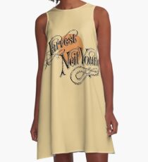 Vestido acampanado Cosecha de Neil Young