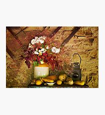 0357 Harvest time Photographic Print
