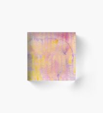 Earthed Worm Acrylic Block
