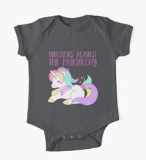 Unicorns Against the Patriarchy One Piece - Short Sleeve