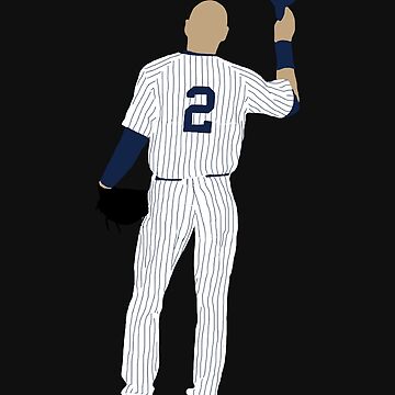 New York Yankees MLB Derek Jeter #2 Farewell Captain T Shirt Sz LARGE Color  Blue