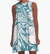 Magische Naturbefunde A-Linien Kleid