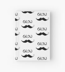 MOVEMBER moustache, mister moustache Hardcover Journal