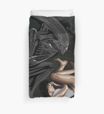 Two Peas in an Ovomorph Duvet Cover