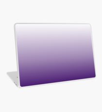 modernes elegantes abstraktes lila purpurrotes ombre Laptop Skin