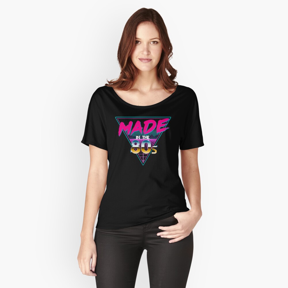Made in the 80s Triangle Relaxed Fit Ladies T-shirt