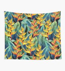 Tela decorativa Heliconia de acuarela