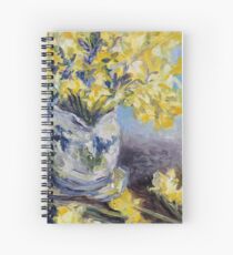 Suggestion of Daffodils Spiral Notebook
