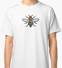 Manchester Bee, Rainbow Edition Classic T-Shirt