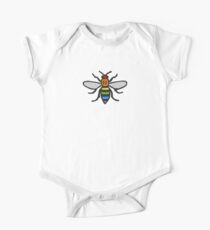 Manchester Bee, Rainbow Edition One Piece - Short Sleeve