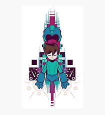 The Mega Man Photographic Print