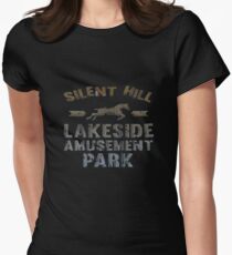 "The darkness is coming. It's safer to be inside." Fitted T-Shirt