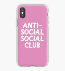ANTI-SOCIAL SOCIAL CLUB iPhone Case