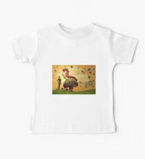 Alice and the Caterpillar Baby Tee
