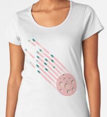 Nerdly Vector Meteor Women's Premium T-Shirt