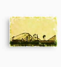Big Dipper, Santa Cruz Beach Boardwalk, California Canvas Print
