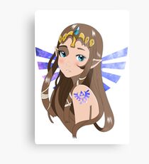 Lienzo metálico Princesa Zelda