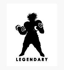 Legendary – Gym Motivation Broly V2 Photographic Print