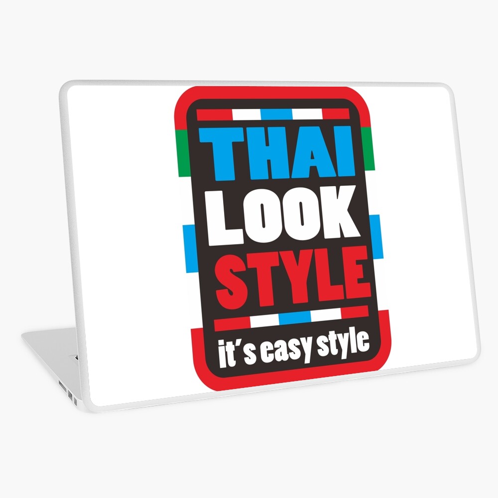 Thailand Look Style Jdm Decals Racing Laptop Skin By