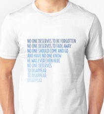 Dear Evan Hansen: Disappear Unisex T-Shirt