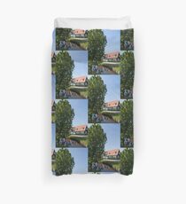 The Idyllic Dutch Village Marken, Near Amsterdam, Holland Duvet Cover