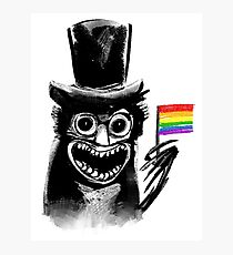 The B stands for Babadook Photographic Print