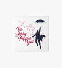 Poppins Yall Art Board Print