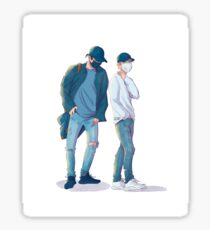 Airport Chanbaek Sticker