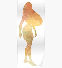 Character Inspired Silhouette Poster