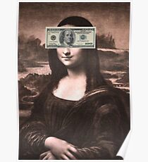 Mona Lisa Money Poster