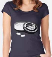 "Harden Up" Cement Pills Women's Fitted Scoop T-Shirt
