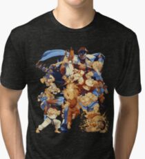 Camiseta de tejido mixto Street Pixelated Attacks