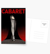 CABARET: Vintage Musical Play Advertising Print Postcards