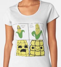 Popcorn Women's Premium T-Shirt