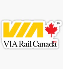 VIA Rail Canada Sticker