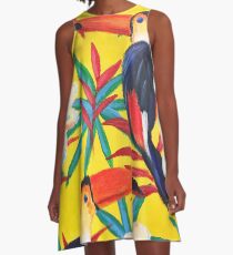 Paradiso - Birds A-Line Dress