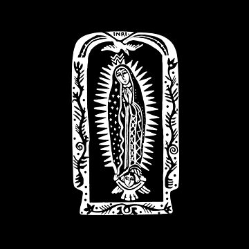 Our Lady of Guadalupe Virgin, Virgen De Guadalupe. Vector style Poster for  Sale by DALIO666