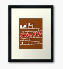 Barrels of Arcade Fun Framed Print