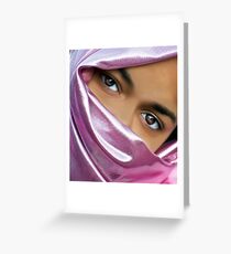 Lady Greeting Card