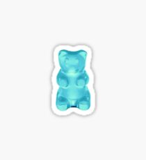 Blue Gummy Bear Sticker