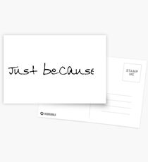 Just because. Postcards