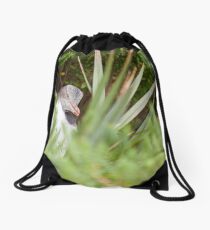 Shy Penguin Drawstring Bag