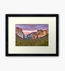 Yosemite Valley Framed Print